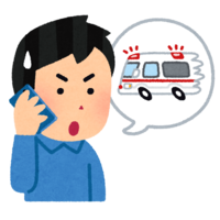 Ambulance caller (male)