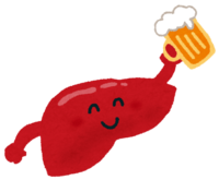 Liver character and beer
