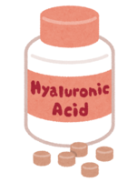 Hyaluronic acid-supplement
