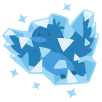 氷漬けの青い鳥