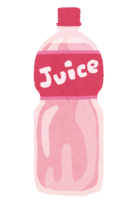 塑料瓶里的果汁