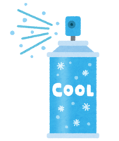 Cooling spray