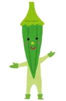 Okra character