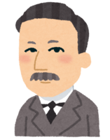 Natsume Soseki's caricature