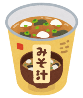 Cup miso soup