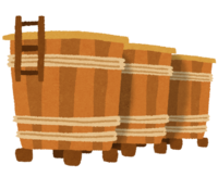 Sake brewery-Sake barrel