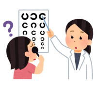 Eyesight test (bad eyesight)