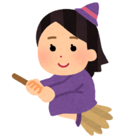 Halloween character (witch)