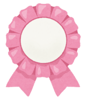 Rosettes of various colors