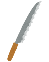 Cooking utensil (bread knife)