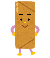 Spring roll character