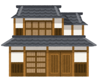 Japanese house-old folk house