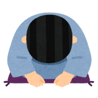 Rakugoka who gives thanks