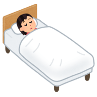 People sleeping in various beds (female)