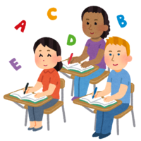 Woman accustomed to studying abroad