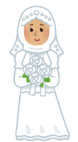 Muslim wedding (bride)