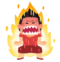 Great angry person (female)