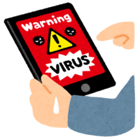 Fake virus warning