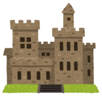 Old castle in Europe