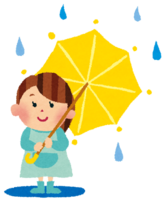 Baiu (umbrella and girl)