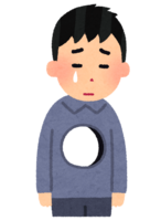 A hole in my heart (male)