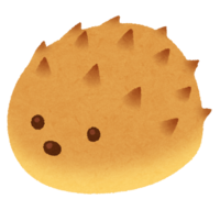 Hedgehog bread