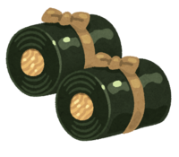 Konbu Maki (New Year dishes)