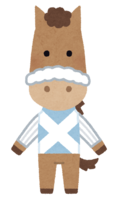 Various racehorse characters