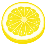 Sliced ​​lemon