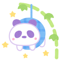Yumekawa animal (panda)