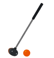 Park golf club and ball