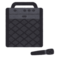 ポータブルアンプとマイク