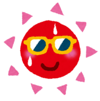 夏天"墨镜太阳"