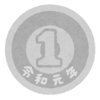 Various Japanese coins (with year)