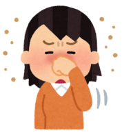 Person who rubs nose (female)