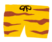 节分"虎纹短裤"