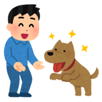 狗亲近的人-不亲近的人(男性)