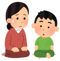 息子を心配する母親