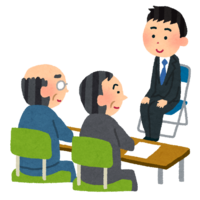 面试"求职中的男性"