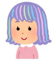 ユニコーンカラー(髪)