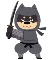 看起来很坏的狗忍者