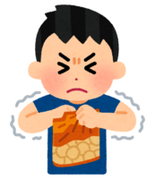 People who can't open the candy bag