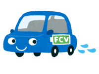 Fuel cell vehicle to drain