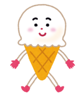 Ice cream character