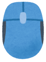 上から見たマウス