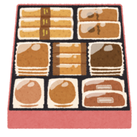 Assortment of sweets