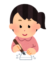 Eraser stamp maker (female)