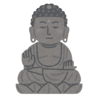 大仏(施無畏与願印)