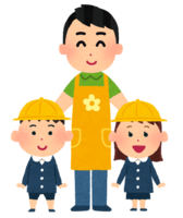 Nursery teacher-Childcare worker and child