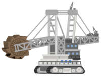 バケットホイールエクスカベーター